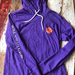 Southern Tide Clemson light hoodie